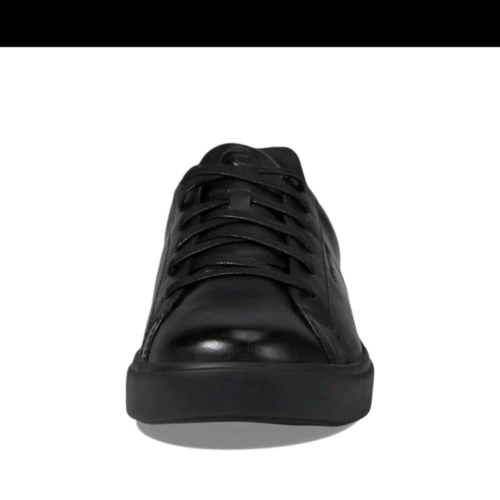 Cole Haan Women’s Grand Crosscourt Daily Leather Sneaker - Black/Black - Picture 3 of 9